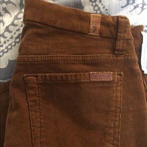 7 for All Mankind Cognac Cords